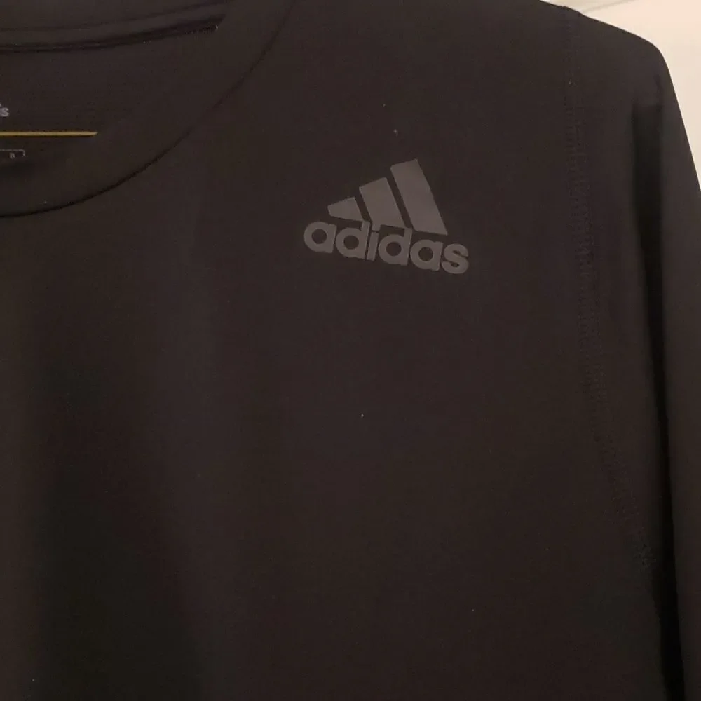 Adidas Climalite Mens Athletic Short Sleeve‎ Black T-Shirt Size XL NWT